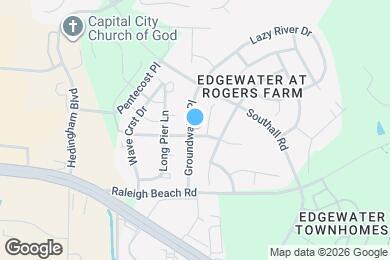 Map image of the property - 5001 Babbling Brook Dr
