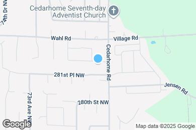 Map image of the property - 6816 282nd Pl NW