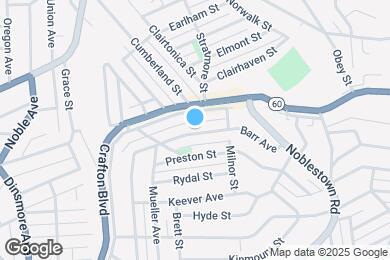 Map image of the property - 1440 Barr Ave