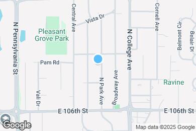 Map image of the property - 10738 N Park Ave