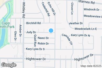 Map image of the property - 6048 Judy Dr