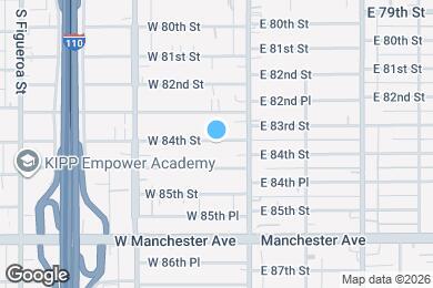 Map image of the property - 134 W 84th St