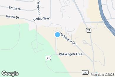 Map image of the property - 1409 Old Wagon Rd