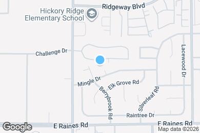 Map image of the property - 4025 Mingle Cove