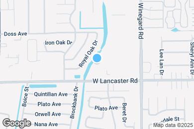 Map image of the property - 801 W Lancaster Rd