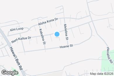 Map image of the property - 75-5810 Olua Plz