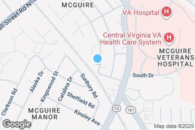 Map image of the property - 1342 Evergreen Ave