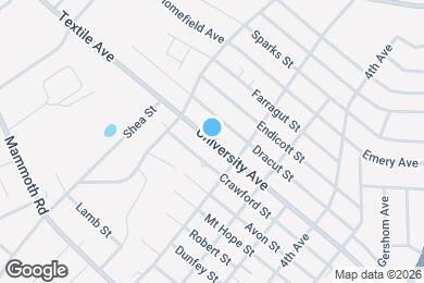 Map image of the property - 360 University Ave