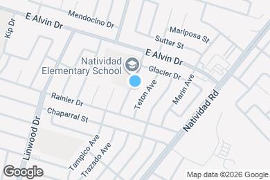Map image of the property - 1448 Modoc Ave