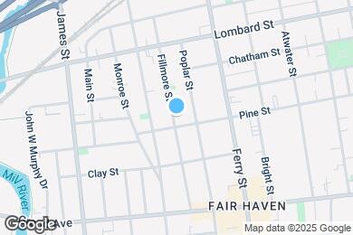Map image of the property - 117 Fillmore St