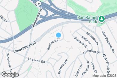 Map image of the property - 1425 Brixton Rd