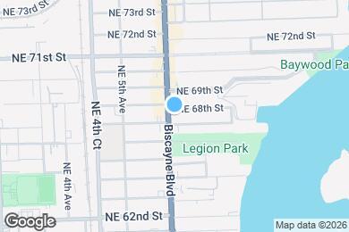 Map image of the property - 6701 Biscayne Blvd