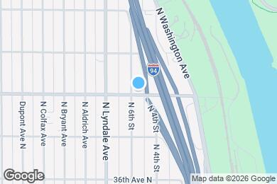 Map image of the property - 3800 N 6th St