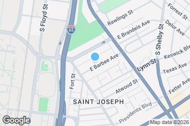 Map image of the property - 537 E Barbee Ave