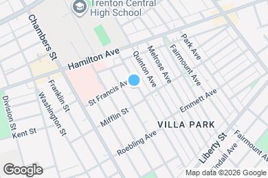 Map image of the property - 865 Revere Ave