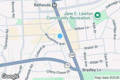 Map image of the property - 7111 Woodmont Ave