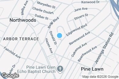 Map image of the property - 6606 Boles Ave