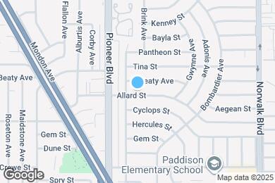 Map image of the property - 11849 Allard St