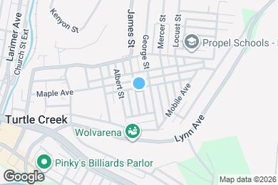 Map image of the property - 328 James St
