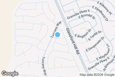 Map image of the property - 5593 N Brinson Ln