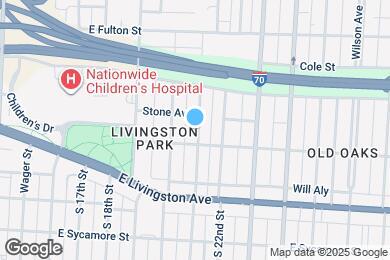 Map image of the property - 623 Gilbert St
