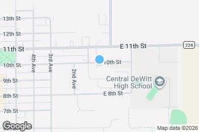 Map image of the property - 209 E 10th St