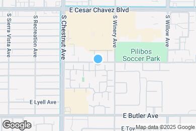 Map image of the property - 4860 E Lane Ave