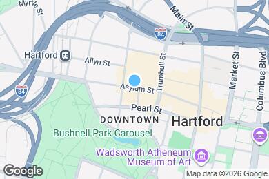 Map image of the property - 289 Asylum St