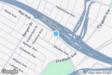 Map image of the property - 347 Ridgewood Ave