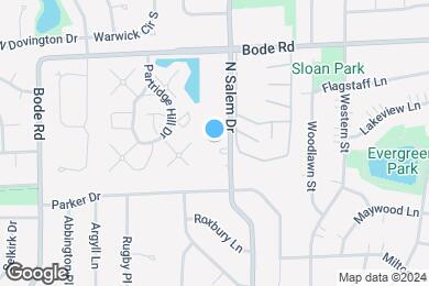 Map image of the property - Enclave Apartments of Hoffman Estates