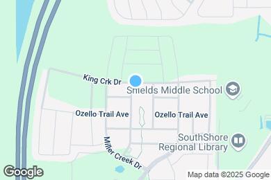 Map image of the property - 15606 Greenleaf Bay St