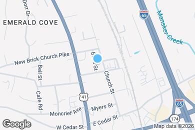 Map image of the property - 403 Bass St