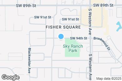 Map image of the property - 1024 SW 94th St