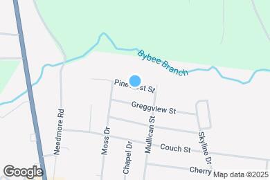 Map image of the property - 415 Pinecrest St