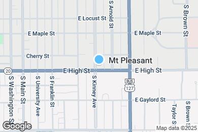 Map image of the property - 715 S Kinney Ave