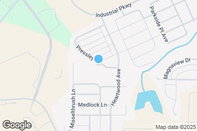 Map image of the property - 1576 Pressley Ln