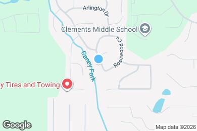 Map image of the property - 110 Rosewood Cir