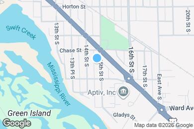 Map image of the property - 2528 15th St S