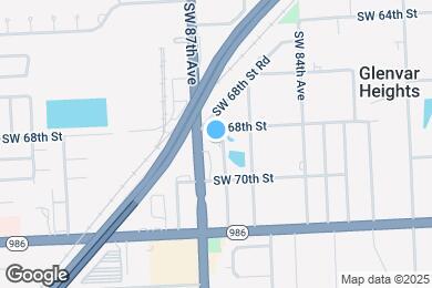 Map image of the property - 6820 SW 86th Ave