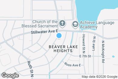 Map image of the property - 2150 Nokomis Ave