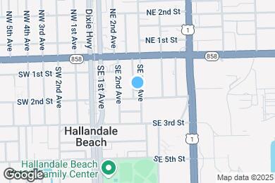Map image of the property - 129 SE 2nd Terrace