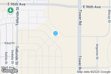 Map image of the property - 9403 Yampa Ct