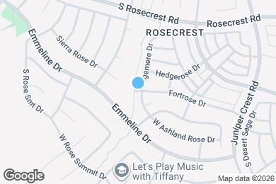 Map image of the property - 14598 S Edgemere Dr
