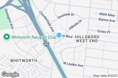 Map image of the property - 2901 Blair Blvd