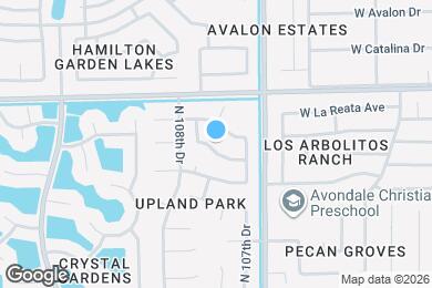 Map image of the property - 10780 W Roanoke Ave