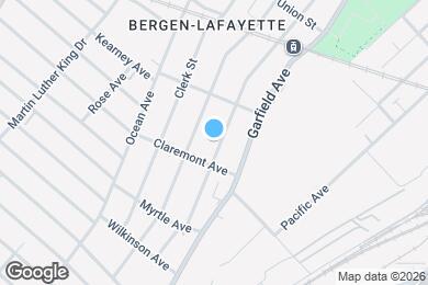 Map image of the property - 107 Randolph Ave