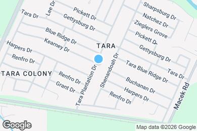 Map image of the property - 230 Tara Plantation Dr
