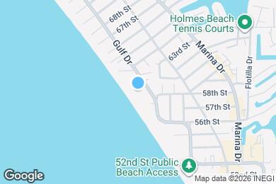 Map image of the property - 5806 Gulf Dr