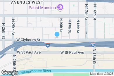 Map image of the property - 2016 W Clybourn St