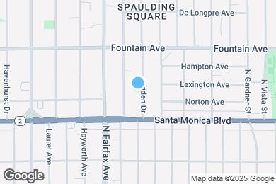 Map image of the property - 1153 N Ogden Dr